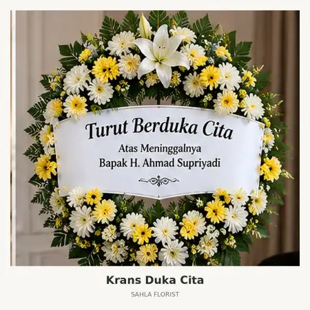Krans Bunga Duka Tanjung Karang